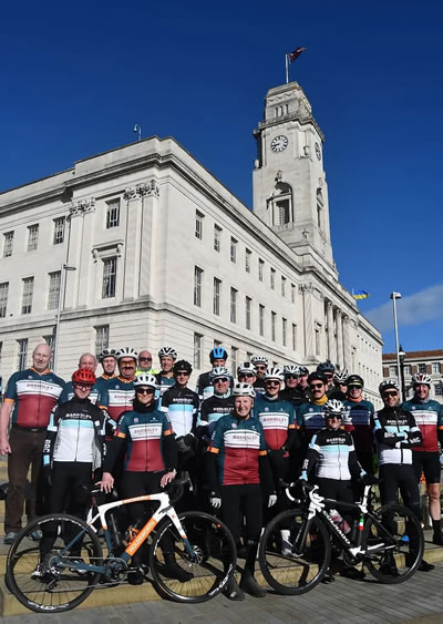 BRC outside Barnsley Town Hall